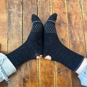 Black Men's Crew Socks - Pack-Ready Comfort